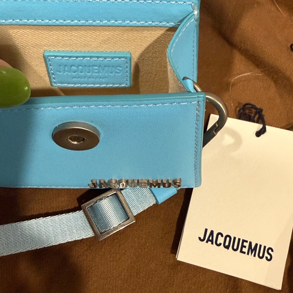 Jacquemus Le Chiquito Mini Sky Blue 2-Way Bag - Picture 17 of 17